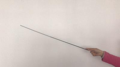 China 100% carbon fiber Teaching whip pole  Whip flag pole Guide pole can be telescopic or plug in for sale