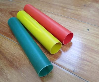 China 30mm colorful  high temperature glass fiber tube insulated round  fiberglass pipe for  thermo electric plant for sale