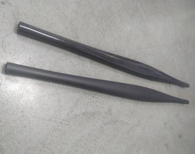 China 100% carbon fiber  1200 mm Length round carbon fiber speargun track tube barrel for spearfishing barrels for sale