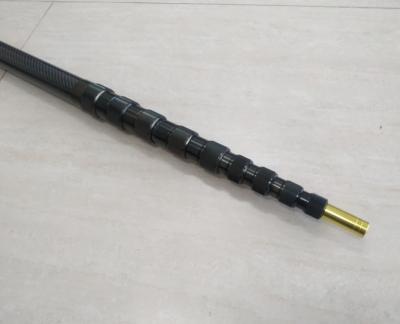 China 20 m 65.6 feet Twist lock  carbon fiber telescopic extension pole for window cleaning rod boom pole for sale