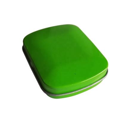 China Recycled Rectangular Mint Tin Box, Customized Mint Tin Box Each Tin Box in a poly bag, suitable quantity of materials in an exporter carton. tinplate for sale