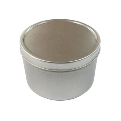 China Recycled Materials Customized Wholesale Round 8oz Tin Can for sale