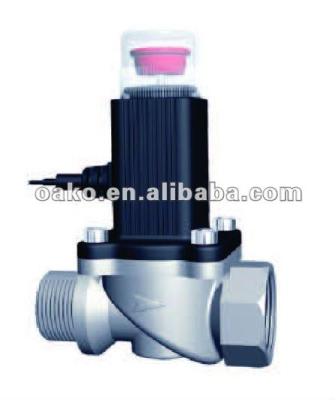 China Home Kitchen Natural Gas Top Solenoid Valve With Manual Override for sale