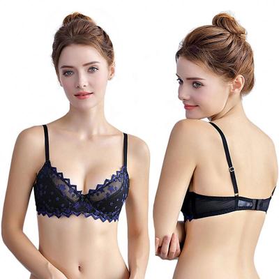 China Wholesale QUICK DRY Hot Panties Stylish Underwear Bra Set Sexy Embroidered Ladies Bra Sets for sale