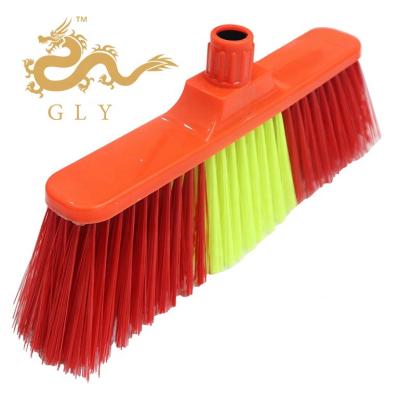 China Eco - Friendly Wholesale GLY Broom And Dustpan Sets Plastic Broom Brush for sale