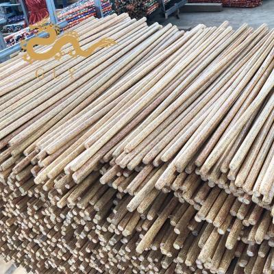 China GLY Sustainable Cleaning Products 12022cm PVC Coated Wooden Broom Handle for sale