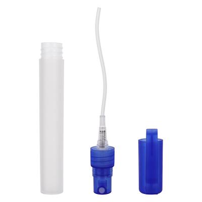 China Hot Sale 10ml Personal Care Round Shape Plastic Material Perfume Pen With Mist Sprayer Pump Cap For Personal Care for sale