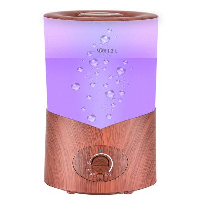 China 10-20' Ž ¡ 7 color night light humidifier with wood grain for sale