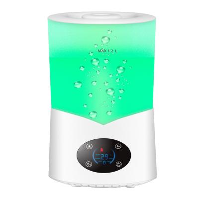 China 10-20' Ž ¡ Digital Humidifier With Timer / 3 Humidify Speed ​​/ Temperature Display for sale