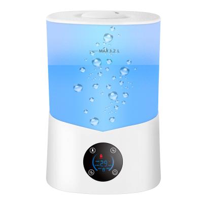 China 20-30' Ž ¡ Topson 3.2L Natural Design Digital Air Aromatherapy Humidifier Touch Control Ultrasonic Yoga for sale