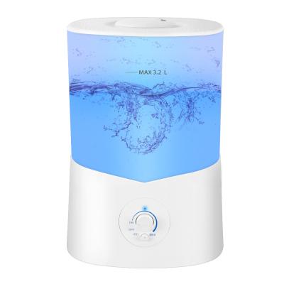 China 20-30' Ž ¡ Topson 3.2L Design Space Natural Ultrasonic Air Aromatherapy Manual Control Personal Air Humidifier Eco for sale