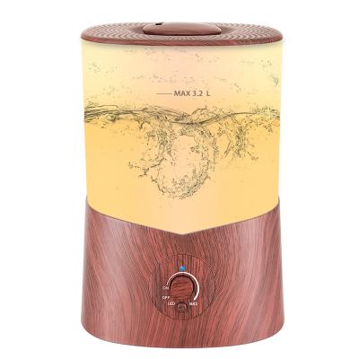 China 20-30' Ž ¡ 3200ml Large Capacity Huge Diffuser Dark Wood Grain for sale