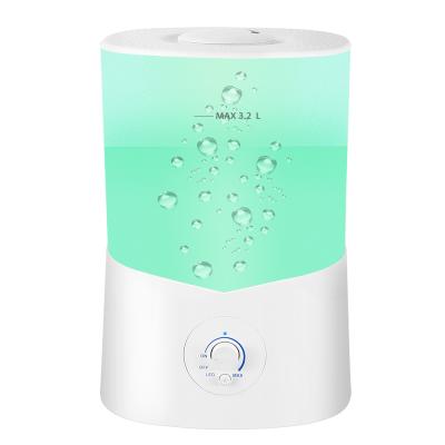 China 30-40' Ž ¡ Portable Desktop Humidifier Ultrasonic Cool Mist 7 Colors Led Mini Household Air Humidifier for sale