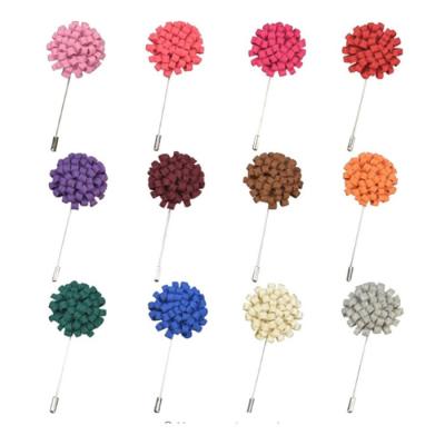 China OEM single flower lapel pin, custom lapel flower pin, costume pin JSLP040 for sale