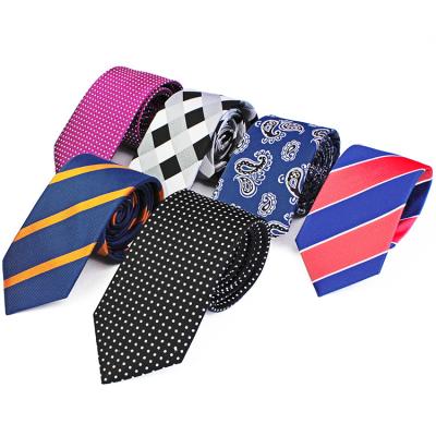 China Custom Ties Men's Popular Custom Mens Designer Ties Silk Box Set Popular Stripe Silk Tie For Men for sale