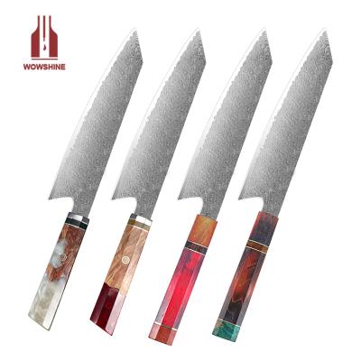 China Durable Luxury Professional Damascus Core VG10 Steel Chef Knife Damascus Steel Knife for sale