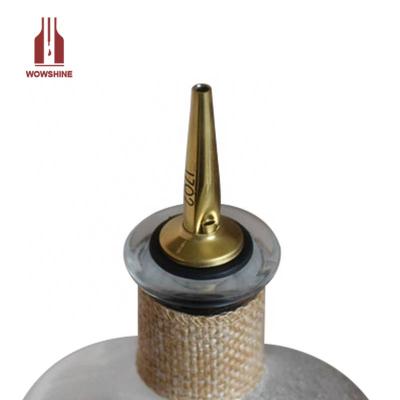 China Workable wowshine metal gold plating wine pourer for sale