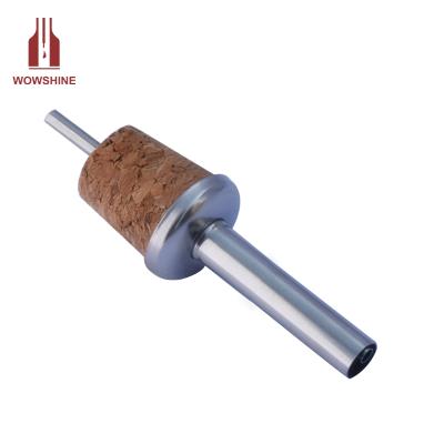 China Sustainable cork bottle pourer cork size can be changed to fit your bottle for sale