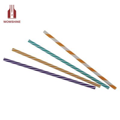 China Hotselling Viable Colorful Plastic Drinking Straws 8mm*230mm for sale