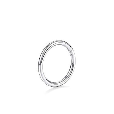 China Fashionable ASTM F136 Titanium Septum Nose Ring Nose Ring Piercing Jewelry Wholesale for sale