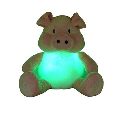 China Bedtime plush plays pig night lights inflate for baby's sleep for sale