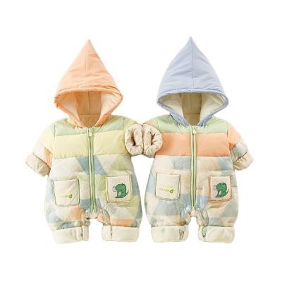 China Drop sleeve baby clothes new fall and winter clothes for boys and girls down jacket overalls for kids to wear outside winter for sale