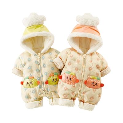 China Drop sleeve baby clothes new fall and winter clothes for boys and girls down jacket overalls for use outside winter for sale