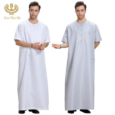 China Mens Thobes Moroccan Arab Robe Masculine Djellaba Thobe Men for sale