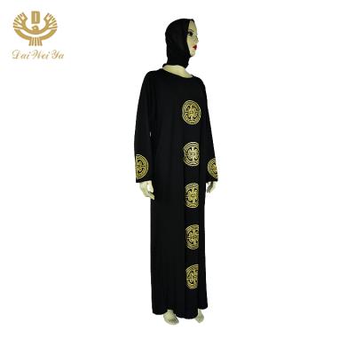 China 2020 new women man moroccan jalabiya polyester long abaya baju cotton maxi dress african abaya kaftan 2020 for sale