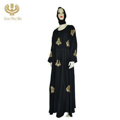 China Polyester Crystal Cotton Boubou Djibouti Plus Size Clothing Women Ethnic Jalabiya Kaftan Dress for sale