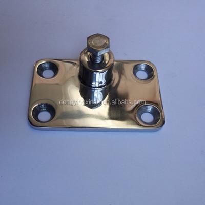 China 316 Stainless Steel Casting Stainless Steel Deck Hinge for sale