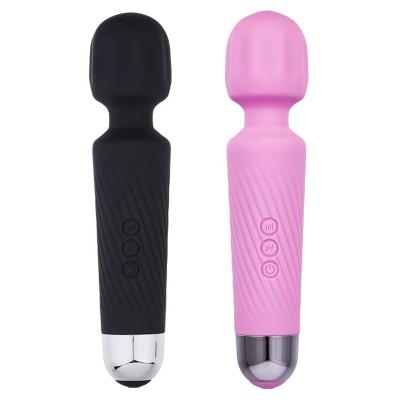 China New Body Compact Power Women Clitoris AV Wand Waterproof Wireless Body Massager for sale