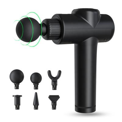 China Most Powerful High Impact Cordless Body Percussion Handle Deep Fascial Massage Gun for sale