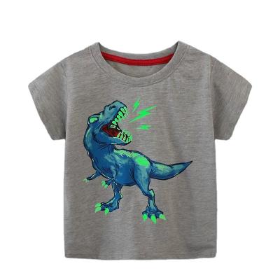 China 2023 Summer Sale Baby Boy O-Neck Printed Casual Hot Sleeve T-shirt Short Set Boys Clothes for sale