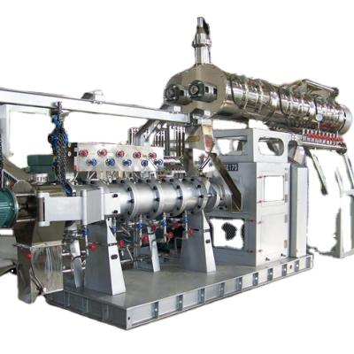 China Making Fish Feed Pellets CE Single Screw Fish Feed /Pet Dog Cat /pet Feed Extruder Pet Food Extruder Single Screw Pet Food Extrusion Machine pet for sale