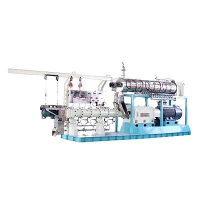 China Making Fish Feed Pellets CE Twin Screw Floating Fish /shrimp Feed Extruder 1-5t/h Aquatic Fish Feed Extruder Machine Maker Directly for sale