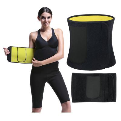 China 2021 Breathable Unisex Body Shaping Belt Belly And Waist Trimmer Neoprene Sweating Waist Trainer for sale