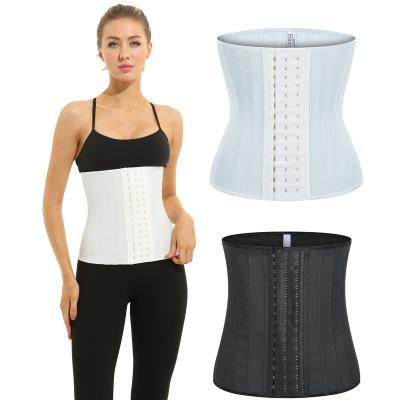 China Breathable Drop Shipping Plus Size Women's Corset Elasticity Latex Waist Trainer Body Shaper Girdle Adjustable Diet Bustiers for sale