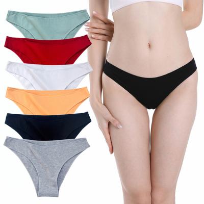 China 2021 Anti-Static Drop Shipping Breathable Women's Briefs And Sweat-absorbent Cotton Panties Bikini Panties For Women for sale