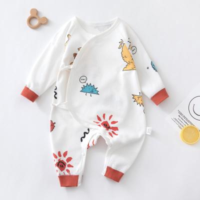 China Keli Bear Baby Romper New Season Boneless Quilted 100% Cotton Boys And Girls Jumpsuit Newborn Romper for sale