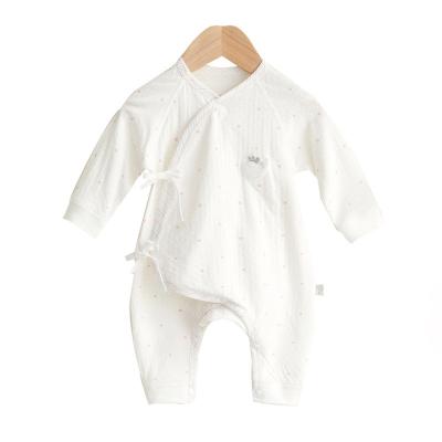 China New Season Keli Bear Modal Baby Romper 100% Cotton Boneless Quilting Boys And Girls Jumpsuit Newborn Romper for sale