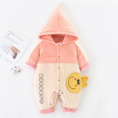 China Wholesale 100% Cotton Baby Clothes 99% Cotton Long Sleeve Jumpsuit Newborn Winter Boys And Girls Jumpsuit Baby Clothes Newborn Romper for sale