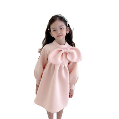 China Korean New Children's Dress 2021 Viable Autumn Girls' Dress Baby Princess Western-style Skirt for sale