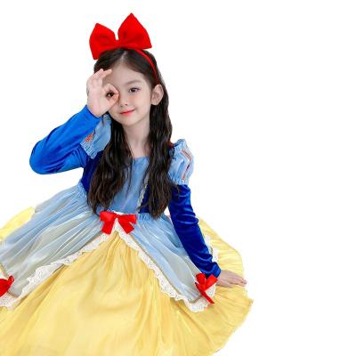 China Viable the new snow white Lolita Girl Princess Dress for fall 2021 is a chic girl's long sleeve dress for sale