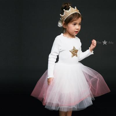 China Factory Direct Selling Lace Ball Gown Children's Dress Girls' Breathable Tulle Dress Progressive Skirt Children's Dress for sale