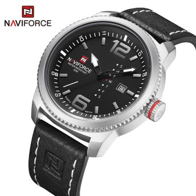 China Naviforce 9063 SWB Young Full Men's Calendar Sport 3ATM Fashion Trend Fashion Quartz Belt Waterproof Large Size Watch for sale