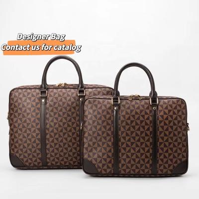 China Executive Luxury Leather Daily Bag Designer Leather Laptop Briefcase Business Local Life Insurance Company Famous Brands for sale