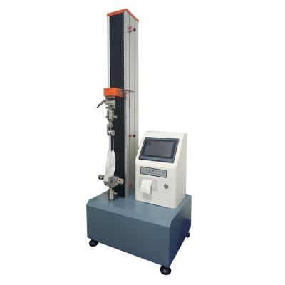 China Touch Screen Desktop Tensile Testing Machine 120W With Single Column zu verkaufen