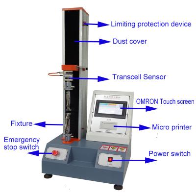 China Automatisches Tischplatten-Material LCD-elektrische Universalzugprüfmaschine zu verkaufen