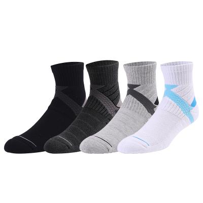 China High Quality Antibacterial Women's Custom Made Terry Cotton Breathable Running Basketball Crew Socks Sports Hosiery Socks for sale